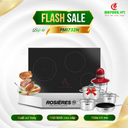 Bếp kểt hợp 2 từ 1 điện Rosieres PMI732N