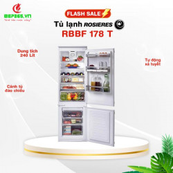 Tù lạnh âm tủ 250 lít Rosieres RBBF 178T