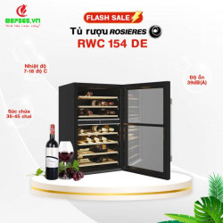 Tủ rượu độc lập 2 zones NĐ Rosieres RWC 154 DE