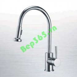 Vòi đồng mạ Inox Malloca K124 - BN (Inox)