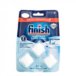 Viên vệ sinh máy rửa bát Finish vỉ 3 viên FVVS3RG