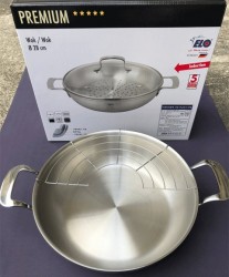 Chảo từ có giá hấp Elo Multiwok