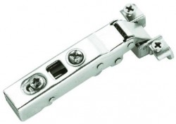 Bản lề cài giảm chấn thép cho khung nhôm 105 độ trùm nửa IMUNDEX 7172103