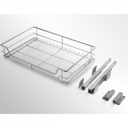 Giá bát đĩa tủ dưới inox 304 Faster FS BP900SPS