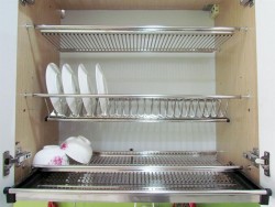 Giá bát 3 tầng tủ trên inox 201 Faster FS RS900S3