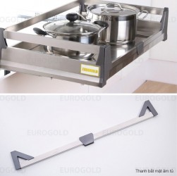 Giá xoong nồi hộp gắn tủ dưới inox 201 Eurogold EU131750