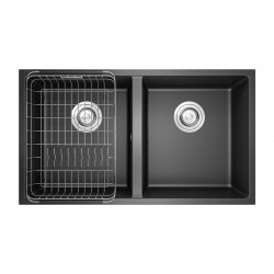 Chậu rửa bát Konox Granite Sink Veloci 760D – Black