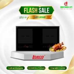 Bếp từ Lorca LCI 806D, 2 vùng nấu