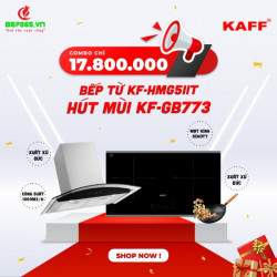 Bếp từ kết hợp hồng ngoại đôi Kaff KF-HMG5II