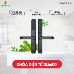 Khóa điện tử cửa nhôm Hafele DL6600 912.20.145