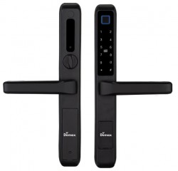 Khóa cửa điện tử chống nước Demax SL606 BL App Wifi