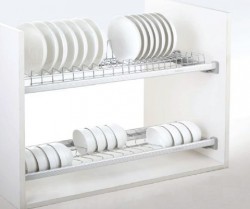 Kệ bát đĩa cố định khung nhôm Euronox EUA-90.304