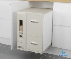 Thùng gạo 3 khoang Euronox EUR.B45