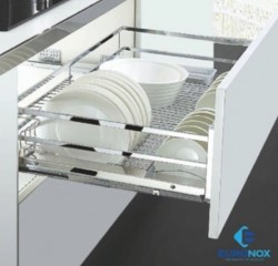 Giá xoong nồi bát dĩa đa năng nan dẹt Euronox EU2.75