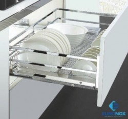 Giá xoong nồi bát dĩa đa năng nan dẹt Euronox EU2.70.304