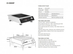 Bếp từ công nghiệp Kocher CI-3500F