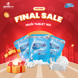 Muối rửa bát Sofish 1kg