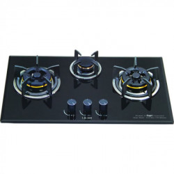 Bếp gas 3 lò Capri CR 309KT - đen