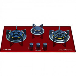 Bếp gas 3 lò Capri CR 309KT - đỏ