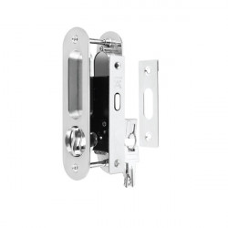 Bộ Khóa Tay Nắm Cửa Trượt Gỗ Hafele 499.65.105