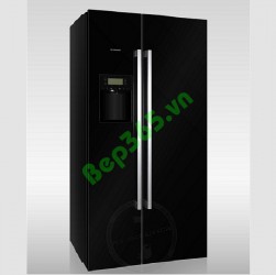 Tủ lạnh Bosch Side by side KAD62S51 Kính Đen