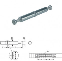Chốt Đôi Khoảng Cách B34mm Hafele 262.28.786