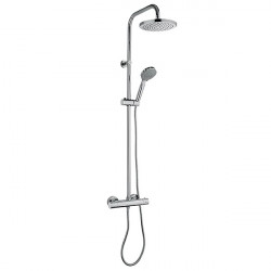 Sen tắm cài nhiệt độ - Thermostatic không có vòi xả phụ Crolla 10916CR