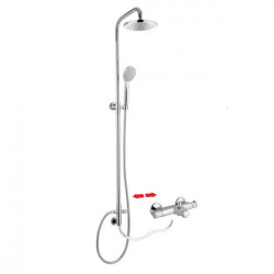 Sen tắm cài nhiệt độ - Thermostatic có vòi xả phụ Crolla 10937CR