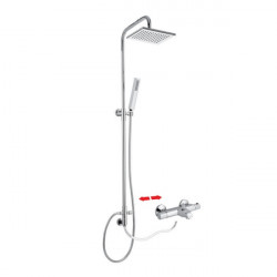 Sen tắm cài nhiệt độ - Thermostatic có vòi xả phụ Crolla 10938CR