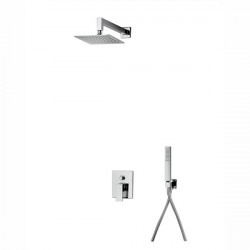 Sen tắm âm tường vuông 30cm Crolla 10257