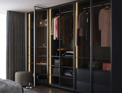 Thanh nhôm màu đen mờ S02 Hafele 563.58.333