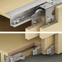 Phụ Kiện Cửa Trượt Tủ Slido Classic 50VFSR Hafele 400.51.121