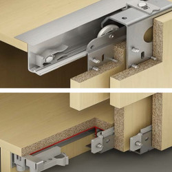 Phụ Kiện Cửa Trượt Tủ Hafele 400.56.115