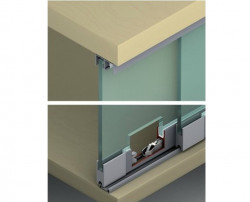 Ray đôi dẫn hướng trên 2500mm Hafele MS: 415.10.802