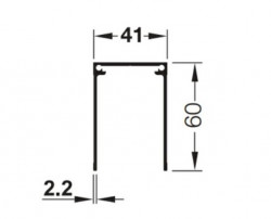 Ray đơn dẫn hướng trên 3000mm 403.36.903