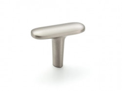 Tay nắm tủ Hafele màu mạ niken mờ 46mm 106.70.122