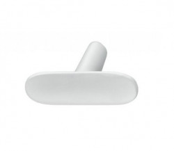 Tay nắm trắng mờ 46x31mm Hafele 106.70.121