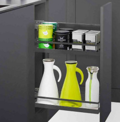 Bộ Rổ Gia Vị Comfort II 300mm Trái Hafele 545.53.965