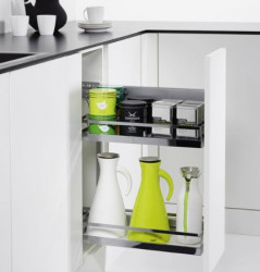 Bộ Rổ Kéo Comfort II 400mm Trái Hafele 545.53.969