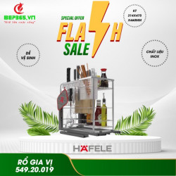 Bộ đựng dao thớt chai lọ Sonata 350mm Hafele 549.20.019