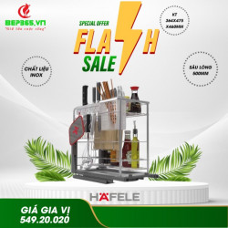 Bộ đựng dao thớt chai lọ Sonata 400mm Hafele 549.20.020