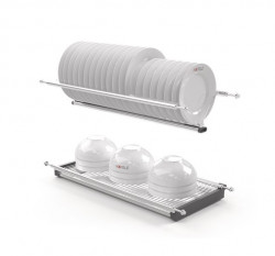 Bộ rổ chén đĩa cố định Hafele KOSMO PRESTO 544.40.031