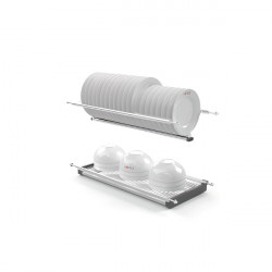 Bộ rổ chén đĩa cố định 800mm Hafele KOSMO PRESTO 544.40.033