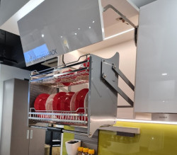 Giá bát nâng hạ Lento 600mm Hafele 504.76.019