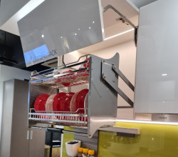 Giá bát nâng hạ Lento 800mm Hafele 504.76.022