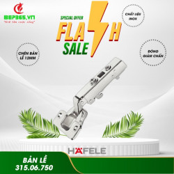 Bản lề trùm ngoài Metalla SM 110° Giảm Chấn Hafele 315.06.750