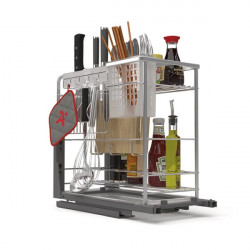 Bộ rổ gia vị Sonata Hafele 549.20.010 250mm