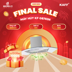 Máy hút mùi áp tường Kaff KF-GB783N