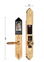 Khóa đại sảnh biệt thự Demax SL9382 Gold