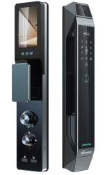 Khóa thông minh nhận dạng khuôn mặt Face ID-3D SL968 CNC Grey